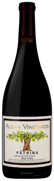 Alban Vineyards Patrina Estate Syrah 2018