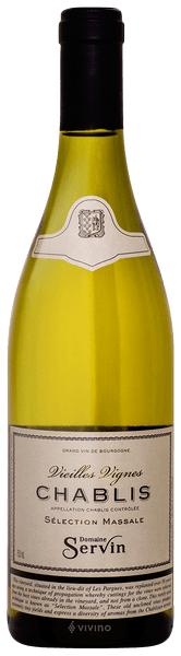 Domaine Servin Vieilles Vignes S?lection Massale Chablis 2019