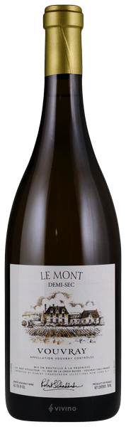 Domaine Huet Vouvray Le Mont Demi-Sec 2015