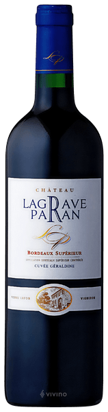 Ch?teau Lagrave Paran Cuv?e G?raldine Bordeaux Sup?rieur 2016