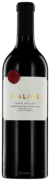 Italics Winegrowers Proprietary Red Blend 2017