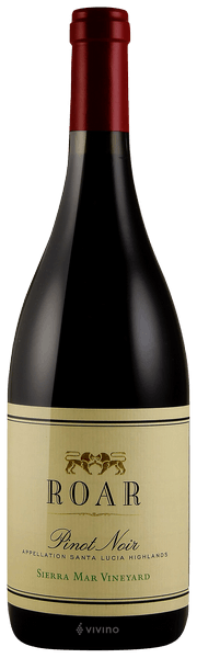 Roar Sierra Mar Vineyard Pinot Noir 2018