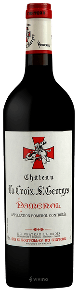 Ch?teau La Croix St. Georges Pomerol 2015
