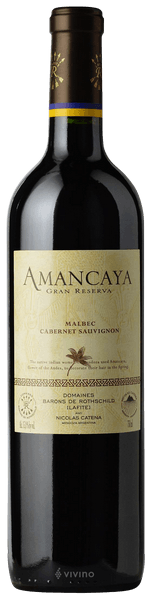 Caro (Catena and Rothschild) Amancaya Gran Reserva Malbec - Cabernet Sauvignon 2017