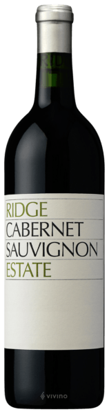 Ridge Vineyards Estate Cabernet Sauvignon 2014