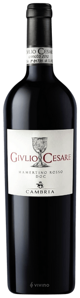 Cambria Givlio Cesare Mamertino Rosso 2011