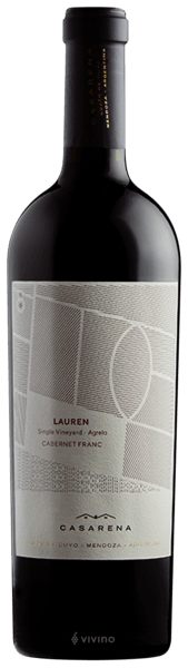 Casarena Lauren's Single Vineyard Agrelo Cabernet Franc 2018