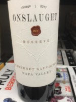 Onslaught Reserve Cabernet Sauvignon 2017
