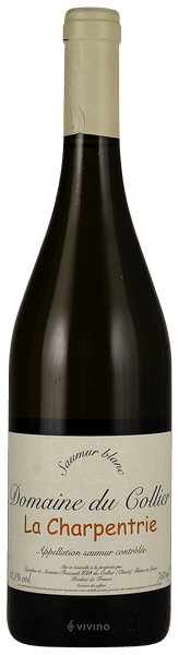 Domaine du Collier La Charpentrie Saumur Blanc 2017