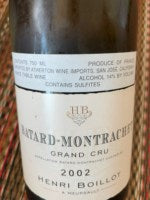 Domaine Henri Boillot B?tard-Montrachet Grand Cru 2002