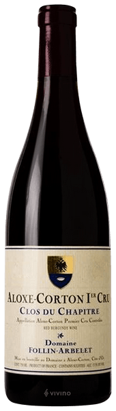 Domaine Follin-Arbelet Clos Du Chap?tre Aloxe-Corton 1er Cru 2018