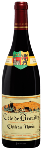 Ch?teau Thivin C?te de Brouilly 2018