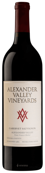 Alexander Valley Vineyards Estate Cabernet Sauvignon 2019
