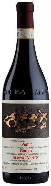 Vietti Barolo Riserva Villero 2006