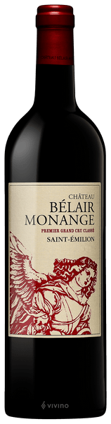 Ch?teau Belair-Monange Saint-?milion Grand Cru (Premier Grand Cru Class?) 2015