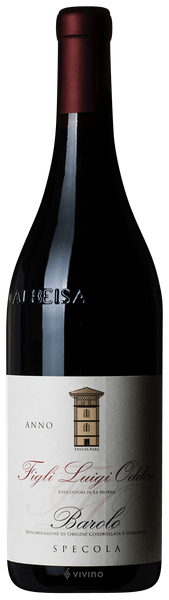 Luigi Oddero Specola Barolo 2011