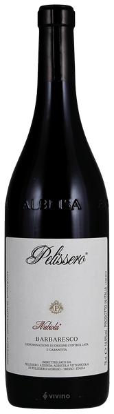 Pelissero Barbaresco Nubiola 2012