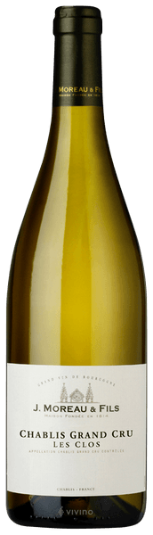 J. Moreau & Fils Chablis Grand Cru 'Les Clos' 2018