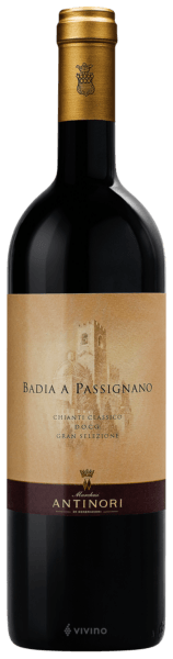 Antinori Badia a Passignano Gran Selezione Chianti Classico 2019