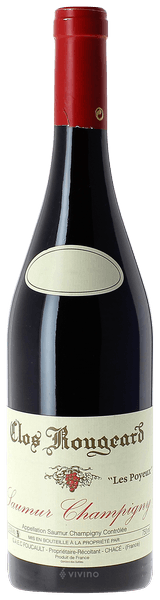 Clos Rougeard Les Poyeux Saumur Champigny 2012