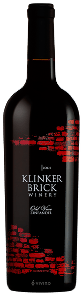 Klinker Brick Old Vine Zinfandel 2015