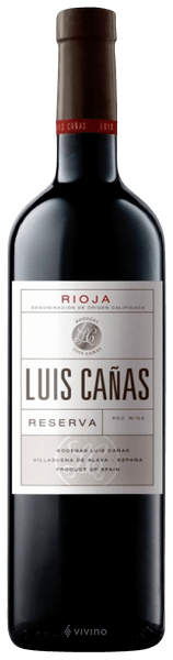 Luis Ca?as Rioja Reserva 2015