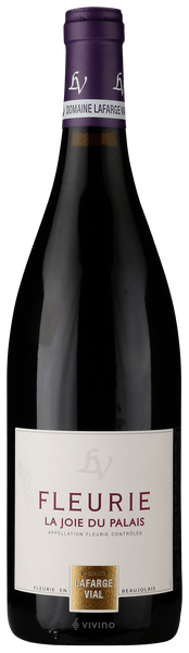Domaine Lafarge Vial Fleurie Joie du Palais 2016