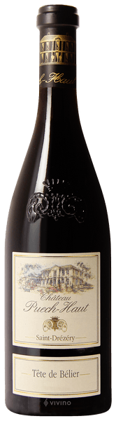 Ch?teau Puech-Haut T?te de B?lier Saint-Dr?z?ry Rouge 2017