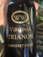 The Williamsburg Winery Trianon Cabernet Franc 2015