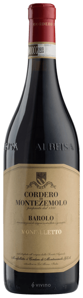 Cordero di Montezemolo Barolo Monfalletto 1971