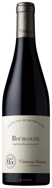 Camille Giroud Bourgogne Rouge 2019