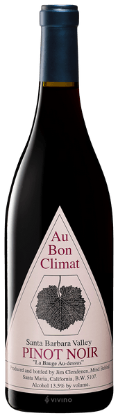 Au Bon Climat Pinot Noir La Bauge Au-Dessus 2015