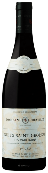 Domaine Robert Chevillon Les Vaucrains Nuits Saint Georges 1er Cru 2002