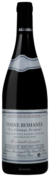 Domaine Bruno Clair Vosne-Roman?e 'Les Champs Perdrix' 2012