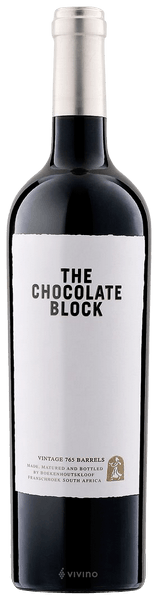 Boekenhoutskloof The Chocolate Block 2020