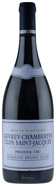 Domaine Bruno Clair Gevrey-Chambertin 1er Cru 'Clos St Jacques' 2014