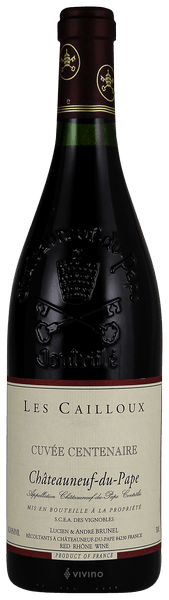 Andr? Brunel Les Cailloux Cuv?e Centenaire Ch?teauneuf-du-Pape 1998