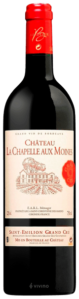 Ch?teau La Chapelle Aux Moines Saint-?milion Grand Cru 2018
