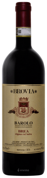 Brovia Brea Vigna Ca'Mia Barolo 2008