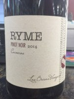 Ryme Las Brisas Vineyard Pinot Noir 2019