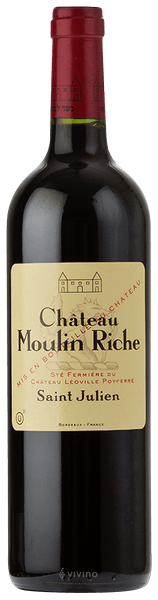 Ch?teau L?oville Poyferr? Ch?teau Moulin Riche Saint-Julien 2013