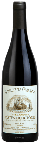 Domaine La Garrigue Cuv?e Romaine C?tes du Rh?ne 2017