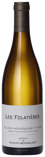 Ch?teau de Puligny Montrachet Les Folati?res Puligny-Montrachet 1er Cru 2016