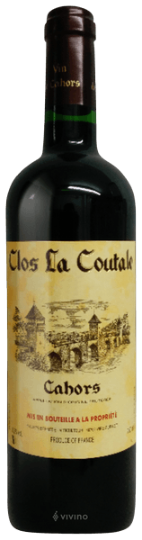 Clos La Coutale Cahors Malbec 2018