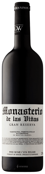 Monasterio de Las Vinas Gran Reserva 2013