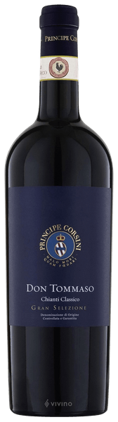 Principe Corsini Don Tommaso Gran Selezione Chianti Classico 2015