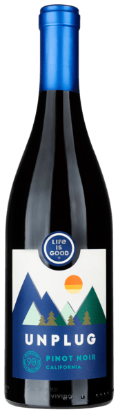 90+ Cellars Life is Good Unplug Pinot Noir 2018