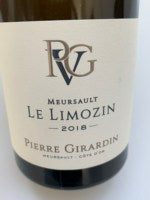 Pierre Girardin Meursault 'Le Limozin' 2018