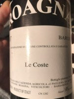 Roagna Barolo Le Coste 2007