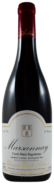 Charles Audoin Cuv?e Marie Ragonneau Marsannay 2018